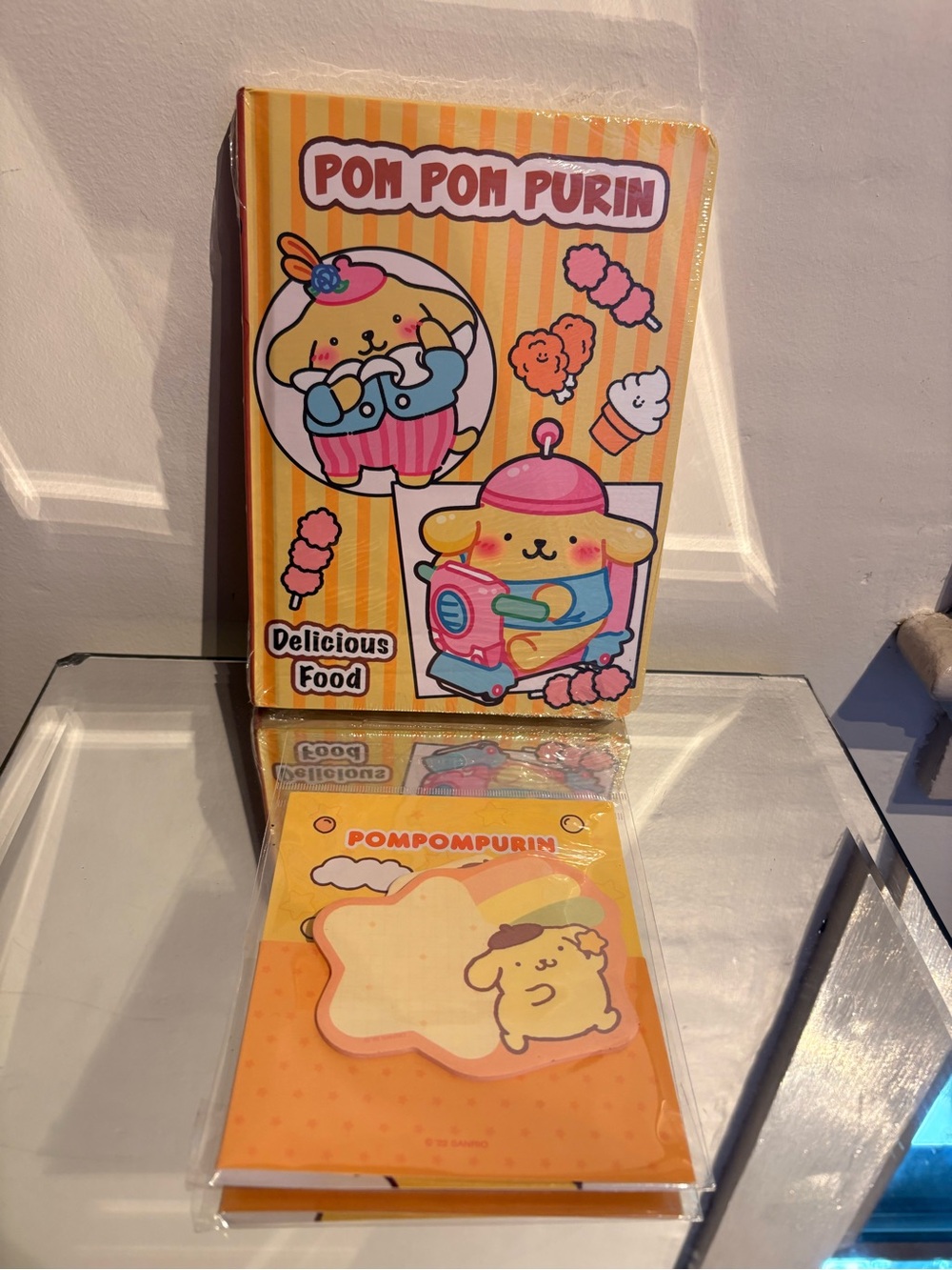Pompompurin notebook with notepad bundle